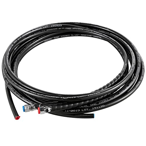 VEVOR Hydraulic Outboard Steering Kit 300HP with 14 ft Hose and 13.5" Wheel