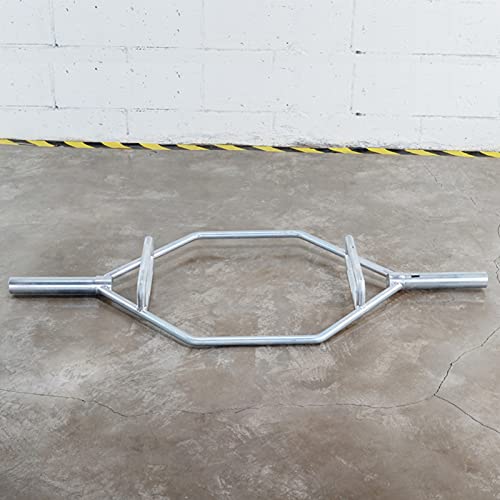 VEITEOX FTY Olympic Hex Bar Trap Bar Hex Weight Lifting Barbell Bar