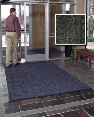 FloorGuard Heavy Duty All Purpose Entry Mat "Diamond" 4' x 20' Charcoal