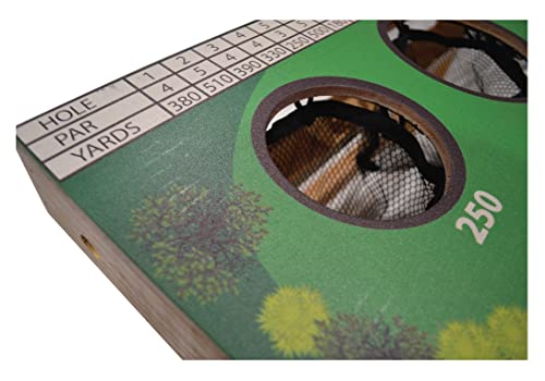 Deep Shot Basketball & Golf Bean Bag Toss Set Green