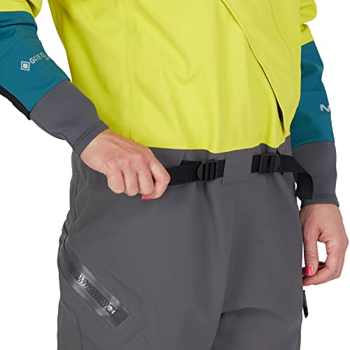 NRS Women's Nomad Gore-TEX Pro Semi-Dry Suit Chartreuse