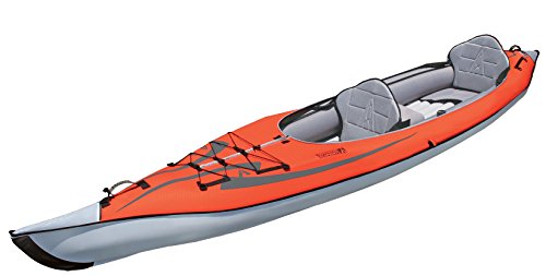 ADVANCED ELEMENTS AE1007-R-P AdvancedFrame Convertible Inflatable Kayak Red