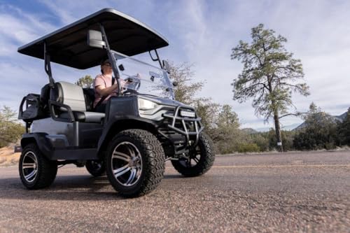Coleman Powersports Electric Powered Golf Cart Black