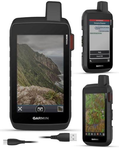 Wearable4U Garmin Montana 760i Rugged GPS Handheld Navigator Black