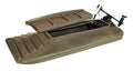 Beavertail Final Attack Portable Pit Blind Marsh Brown