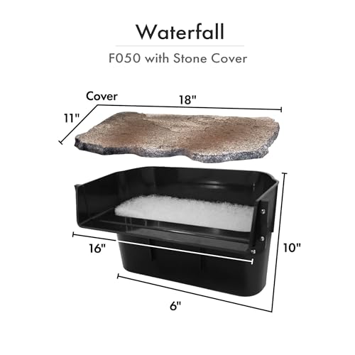 HALF OFF PONDS Hybrid 3000 Water Garden and Pond Kit with 15x20 ft EPDM Rubber Liner Black