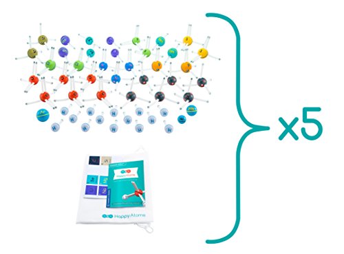 Thames & Kosmos Happy Atoms Magnetic Molecular Modeling Educator Classroom Bundle