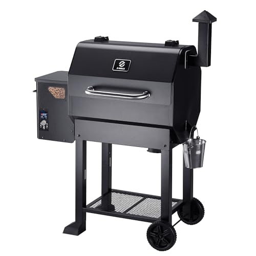 Z GRILLS 2023 Pellet Grill with PID 2.0 Control, Extra-Large Cooking Area, Meat Probes Black