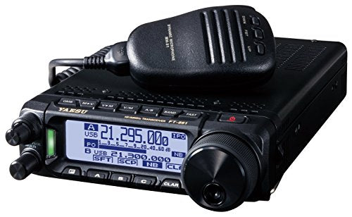 YAESU FT-891 HF/50 MHz All Mode Analog Transceiver 100 Watts Black