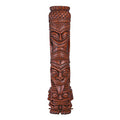Design Toscano Grand Island Tiki Totem Statue Faux Woodtone Finish