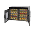 Kolice Commercial High Capacity 32-Tier Food Dehydrator Silver