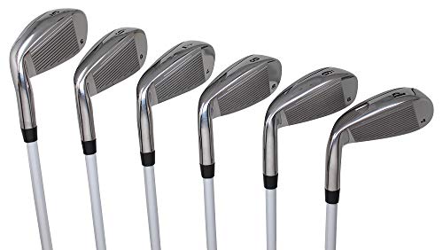 Extreme X7 Big & Tall Men's Iron Set +1" Over 5-PW Regular Flex Graphite Shafts Black