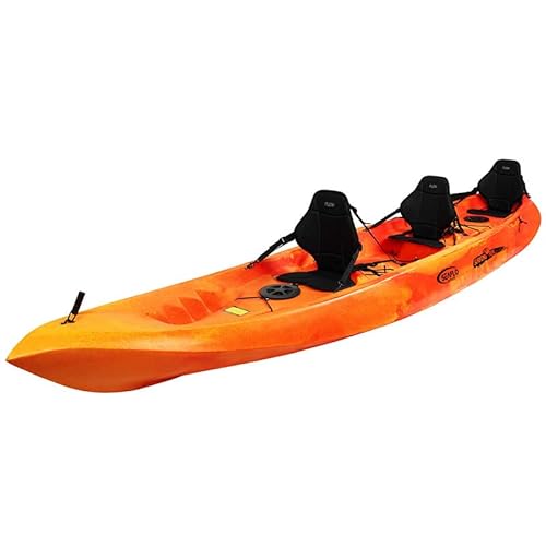 SEAFLO Premium Sit-on Kayak Yellow/Red 16' 2.4