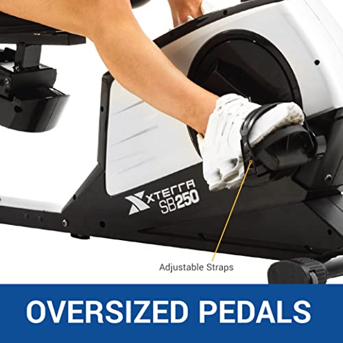 XTERRA Fitness SB250 Recumbent Bike Black