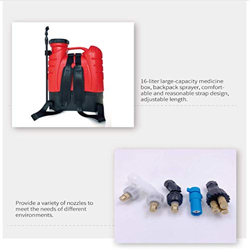 3T Group 780 Electrostatic Rechargeable Ultra Volume Spray Fogger Machine Red