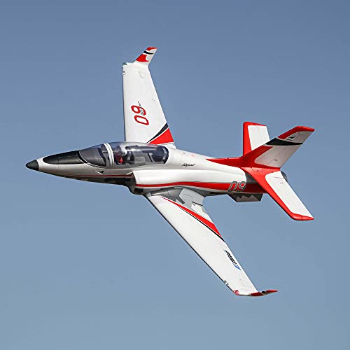 E-flite RC Airplane Viper 90mm EDF Jet BNF Basic AS3X Safe Select Red EFL17750