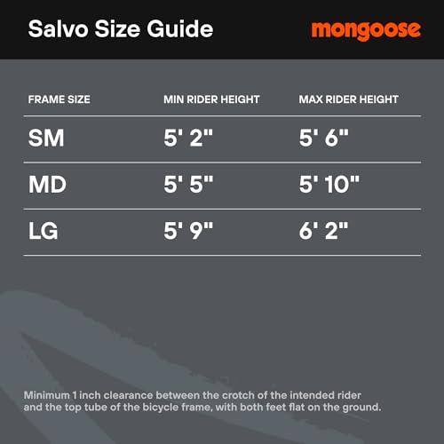 Mongoose Salvo Comp Adult Mountain Bike 29-inch 12-Speed Black