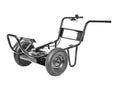 Chore Warrior Electric Power Assist Wheelbarrow Black
