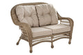 WUnlimited Saturn Collection Outdoor Garden Patio Loveseat Chair Light Brown