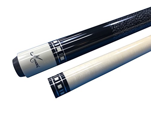 Meucci SB2-N Handcrafted Pool Cue Stick with PRO Shaft Natural Stain + Hard Case