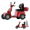 LAGTOM Electric Golf Cart & Mobility Scooter 1000W Candy Apple Red