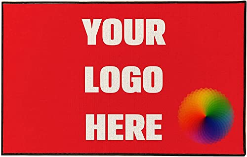 VictoryStore Custom Doormat 24x36 Inches Full Color Print Customizable