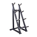 Body-Solid High Capacity Olympic Plate Rack Black