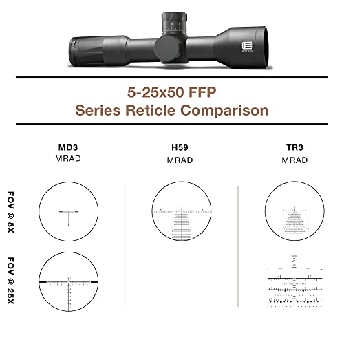 EOTECH Vudu 5-25x50mm Precision Rifle Scope Black