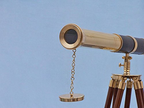 Handcrafted Nautical Decor Hampton Brass Admiral Telescope 60