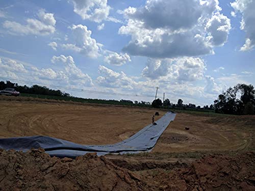 AmericanTilapia 40x60 Pond Liner Waterproof Industrial Grade Tarp