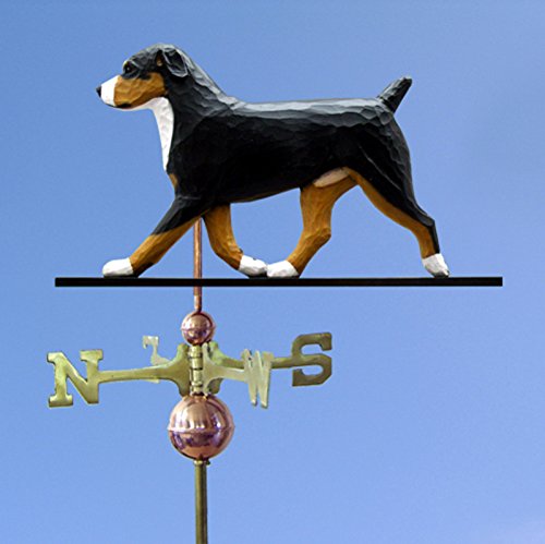 Entlebucher Hand Carved & Painted Weathervane 32 Inch