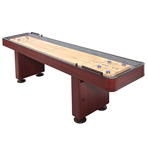 Blue Wave 9' Shuffleboard - Dark Cherry