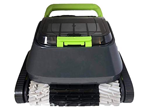 8STREME Inground Robotic Pool Cleaner Black/Green