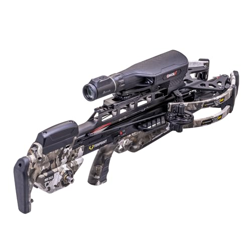 TenPoint TX 440 Oracle X Crossbow with Burris Rangefinder, ACUslide MAXX & Arrows Black