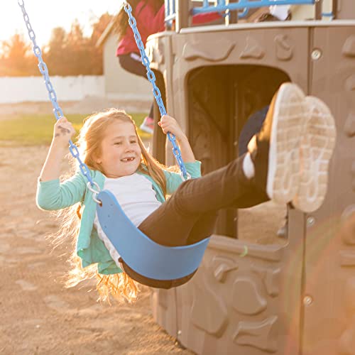 Lifetime Adventure Tower Swing Set Playset Malibu Blue