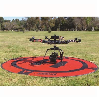 Hoodman HDLP Drone Landing Pad 8-Foot Diameter Orange