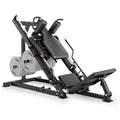 KUNRAM Adjustable Leg Press Hack Squat Machine for Home Gym Black