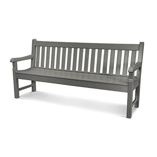 Polywood Rockford Bench Slate Grey
