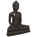 Design Toscano Sukhothai Sitting Asian Man Garden Statue 32 Inches Bronze