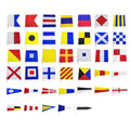 FlagandBanner International Signal Flag Set No. 14 Nylon with Rope and Toggle