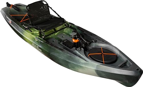 Old Town Canoes & Kayaks Topwater 120 PDL Angler Fishing Kayak First Light