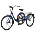 Viribus Adult Tricycle 7 Speed Dual Chain Navy