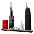 LEGO Architecture Chicago Skyline Building Blocks Set 444 Pieces Multicolor