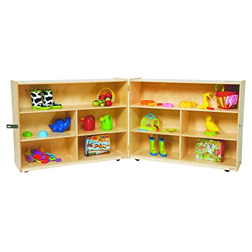 Wood Designs Folding Versatile Storage Unit 36H Wood