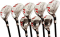 iDrive Hybrids Senior Men’s Golf Complete Set Black