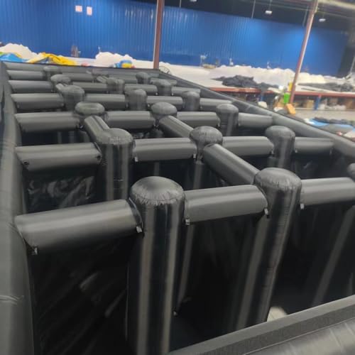 Alessia Cara Large Inflatable Haunted Maze Black (23.6x11.8x6.6ft with Blower)