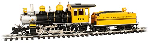 Bachmann 4-6-0 Steam Locomotive Metal Gears D&RGW Bumble Bee Large G Scale