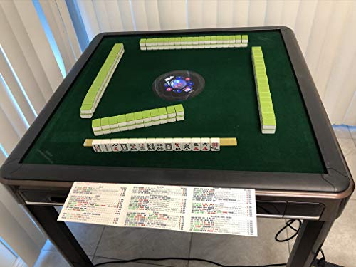 usamjtable American Mahjong Automatic Table/Dining Table with 4 Drawers & Tabletop Cover
