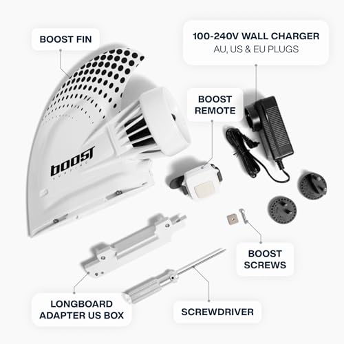 Boost Surfing Electric Motor Fin with Remote Control Boost Fin