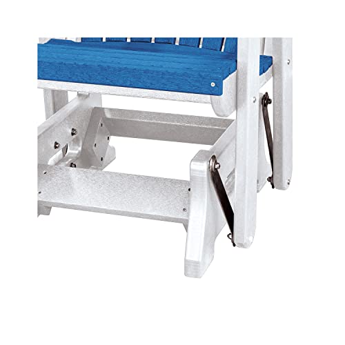 American Furniture Classics Double Center Table Glider Blue
